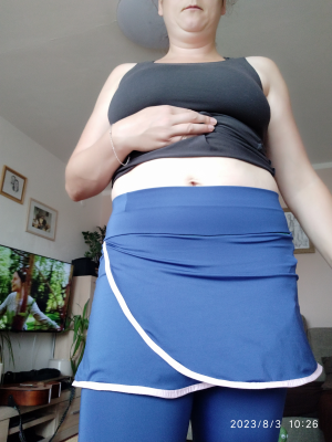 Legíny, kraťasy se sukní Lucie