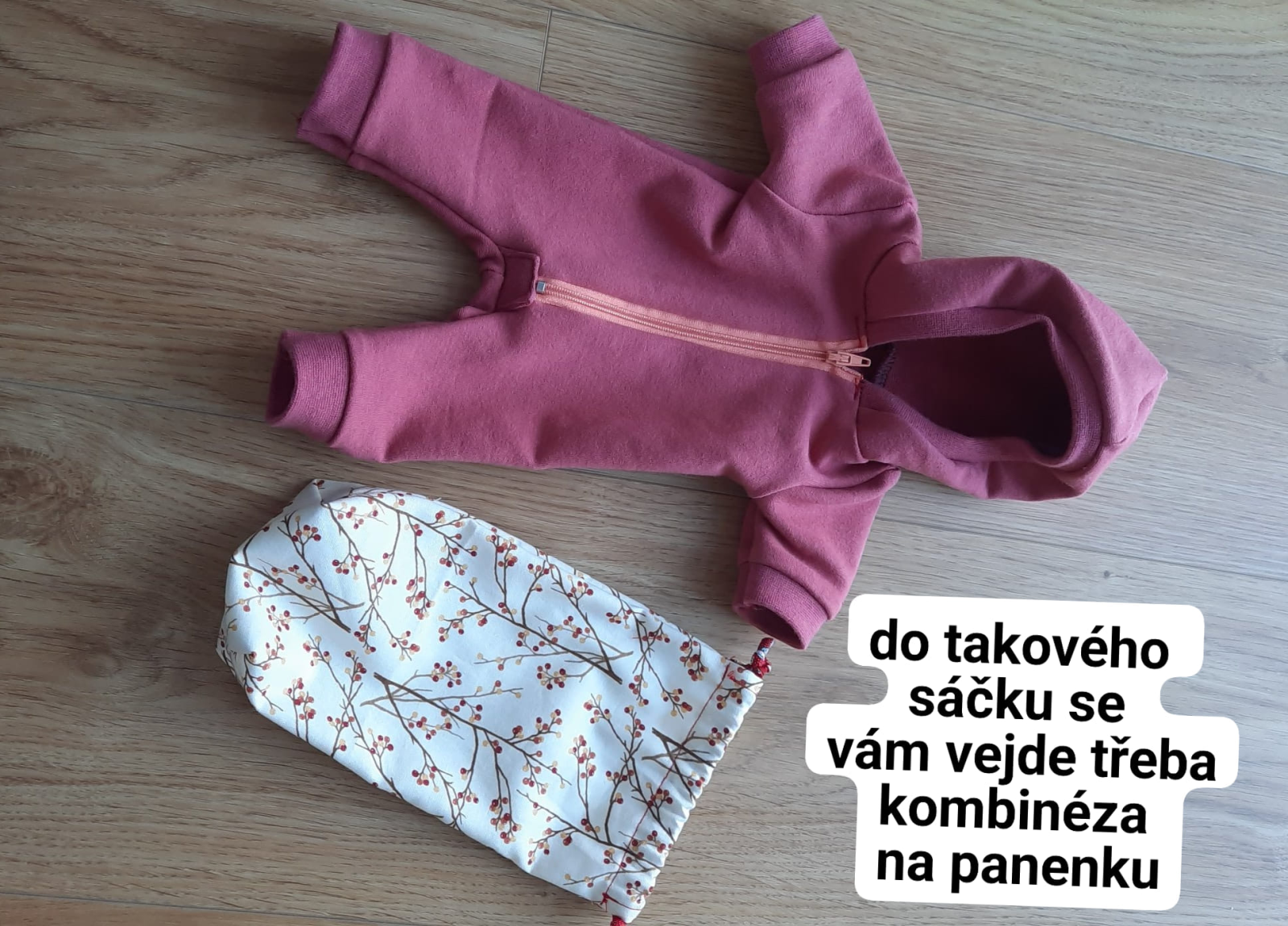 Tím je vzniklý sáček hotový.
