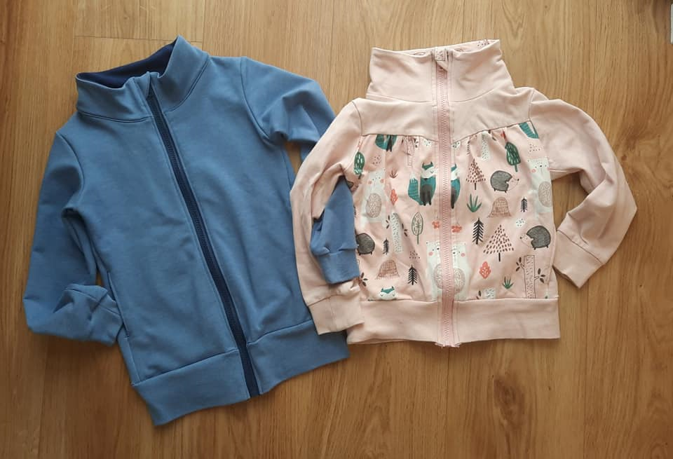 Mikina Denisa 1.část: příprava a kapsa ve švu