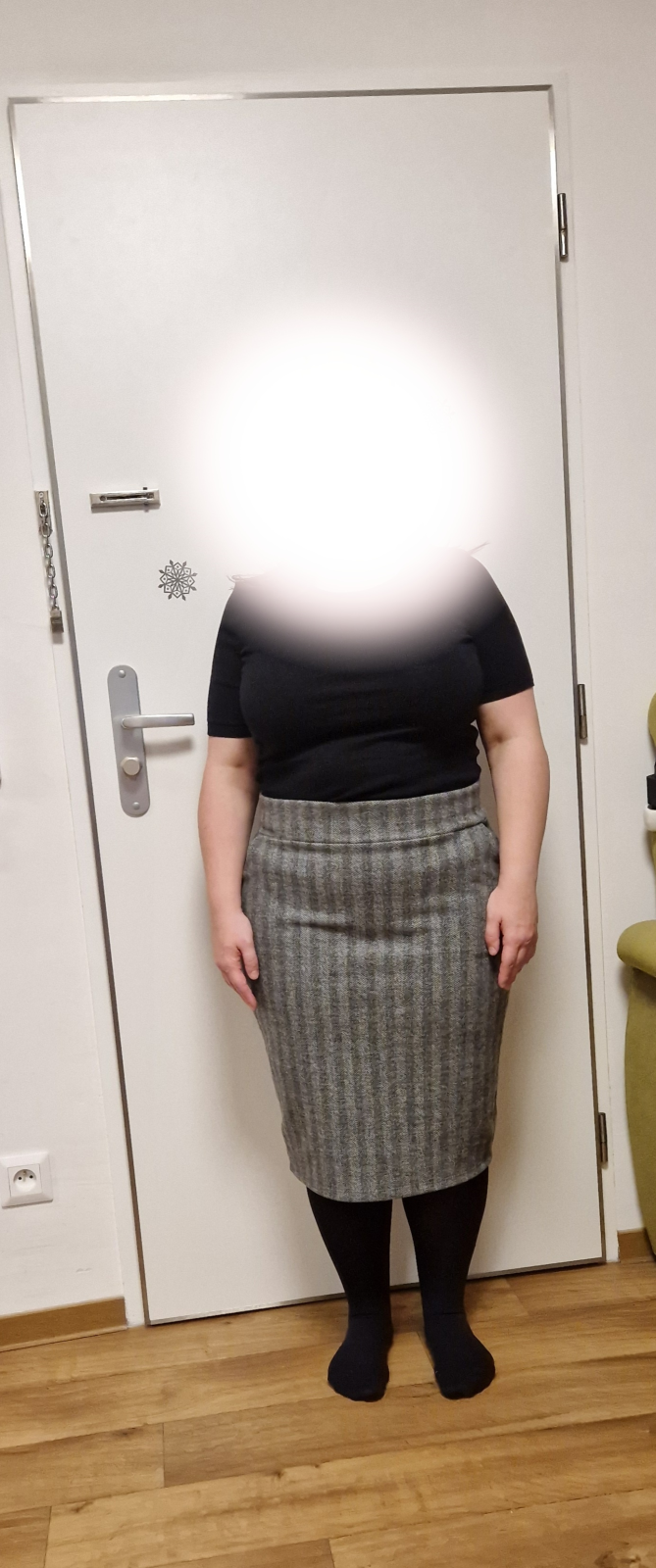 Výrobek podle střihu Sukně Lisa