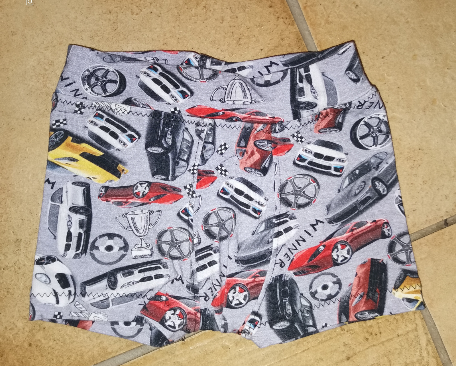Výrobek podle střihu Boxerky Oskar