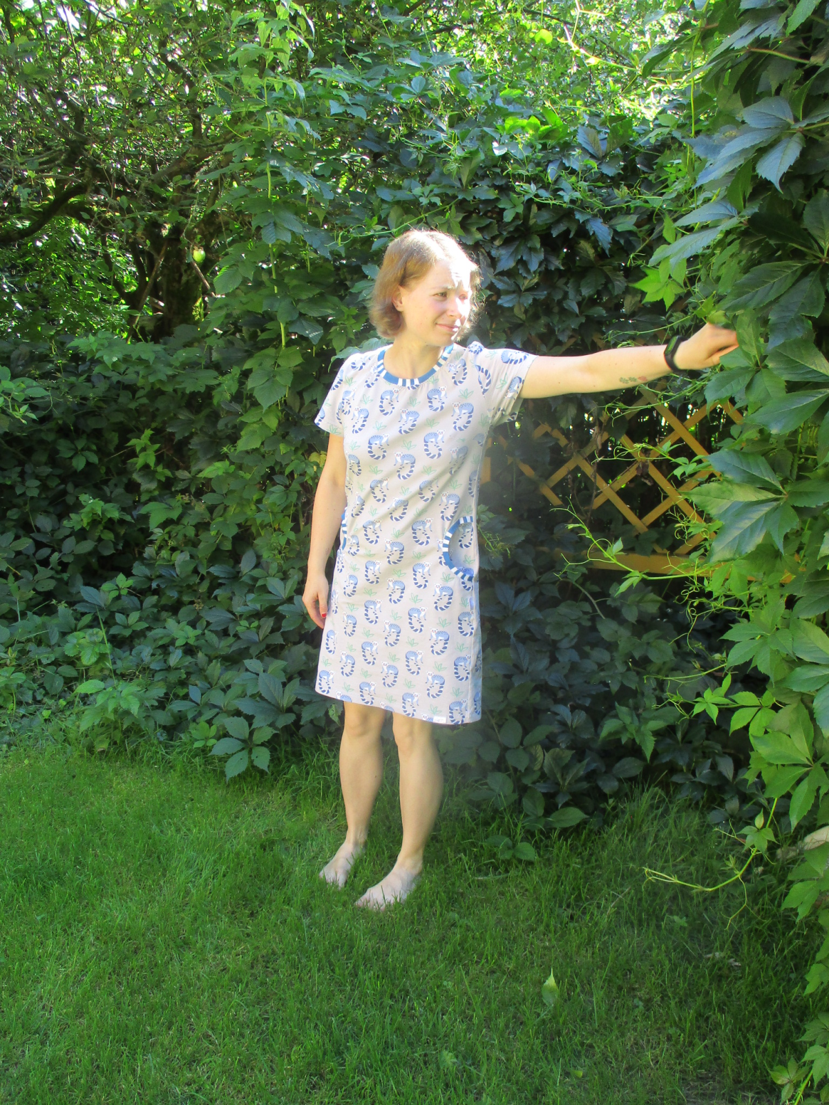 Výrobek podle střihu Šaty Linda