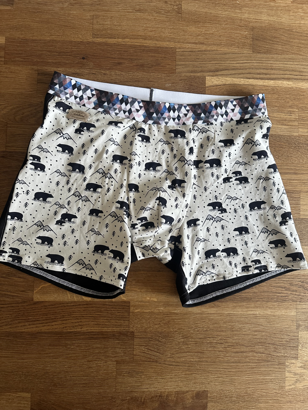 Výrobek podle střihu Boxerky Oskar
