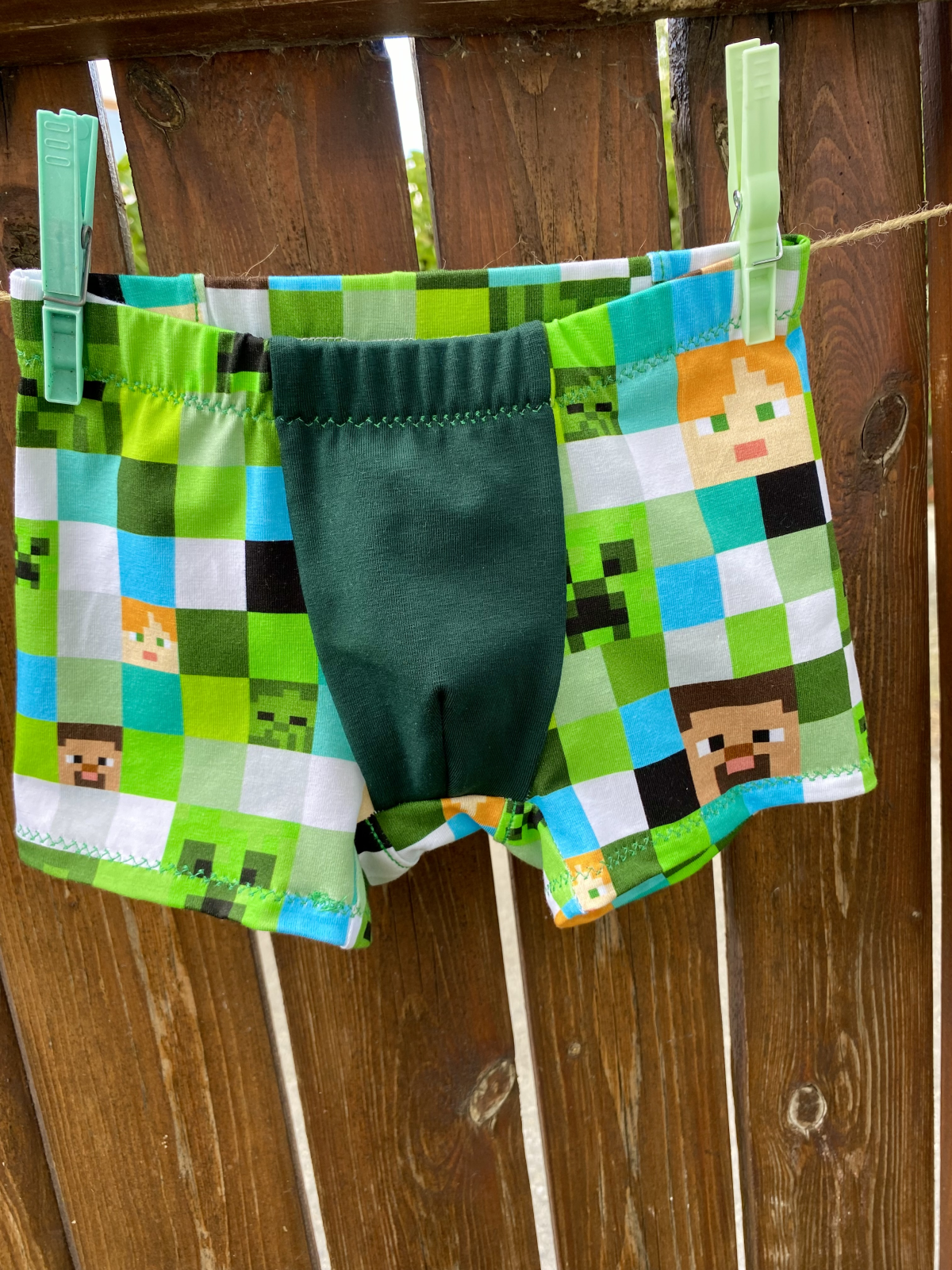 Výrobek podle střihu Boxerky Oskar
