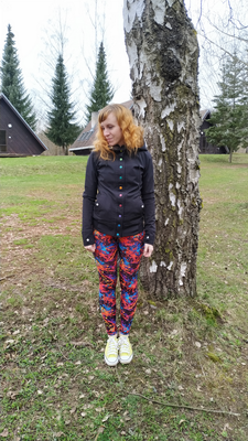 Legíny, kraťasy se sukní Lucie