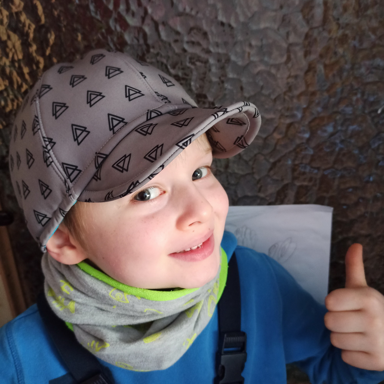 Výrobek podle střihu Podzimní čepice Čenda