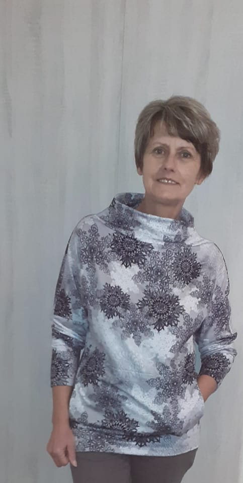Výrobek podle střihu Mikina Iveta