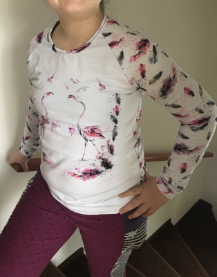 Raglánové tričko Táňa