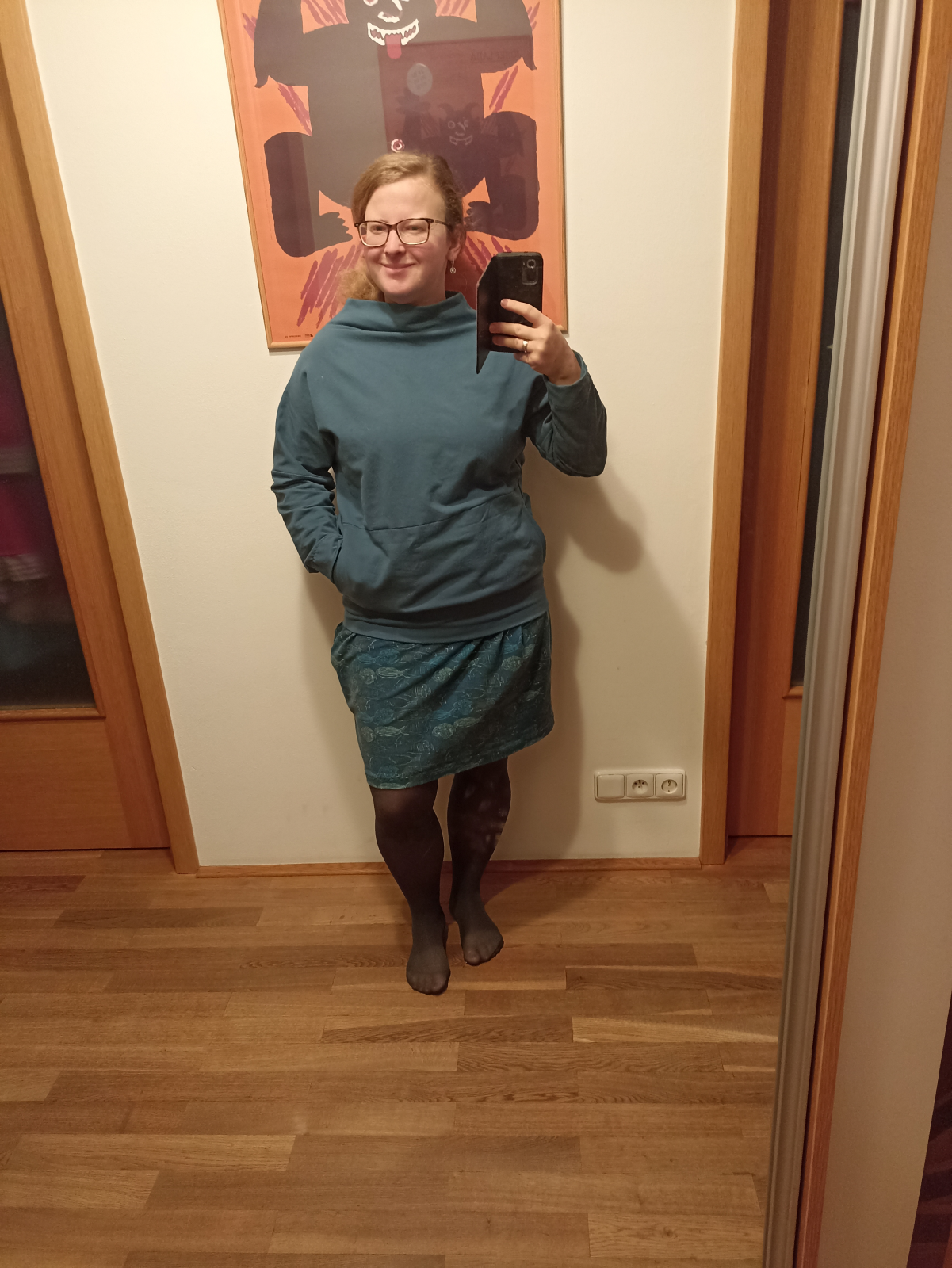 Výrobek podle střihu Mikina Iveta