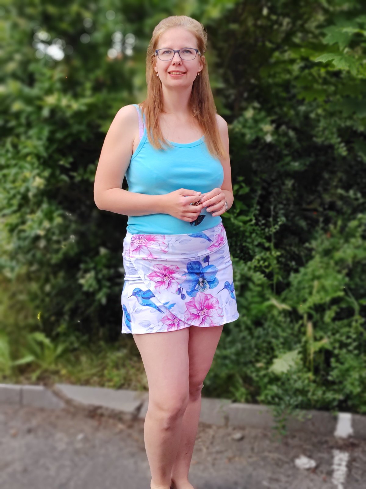 Legíny, kraťasy se sukní Lucie