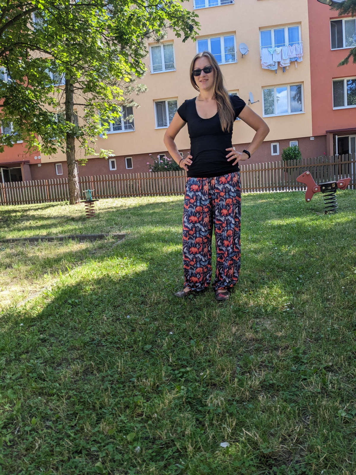 Výrobek podle střihu Kalhoty Vánek