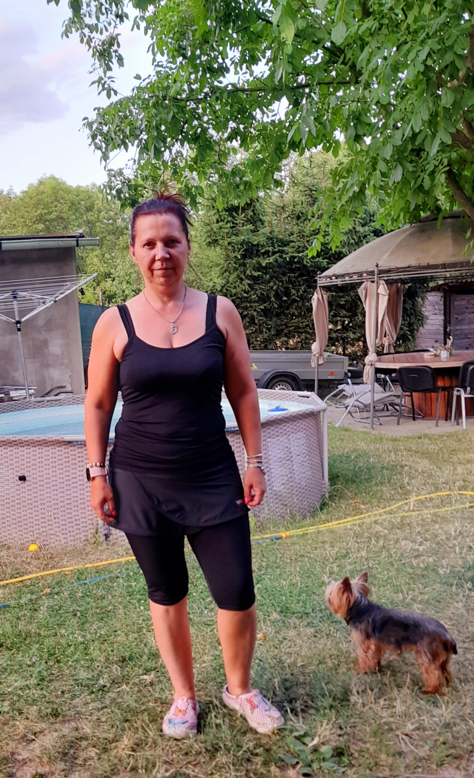 Legíny, kraťasy se sukní Lucie