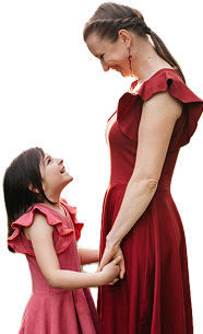 Dámské šaty s volány a dvojitou sukní